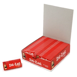 Rullapaperit Zig Zag Red Cut Corners 100 Booklets X 60 Leaves