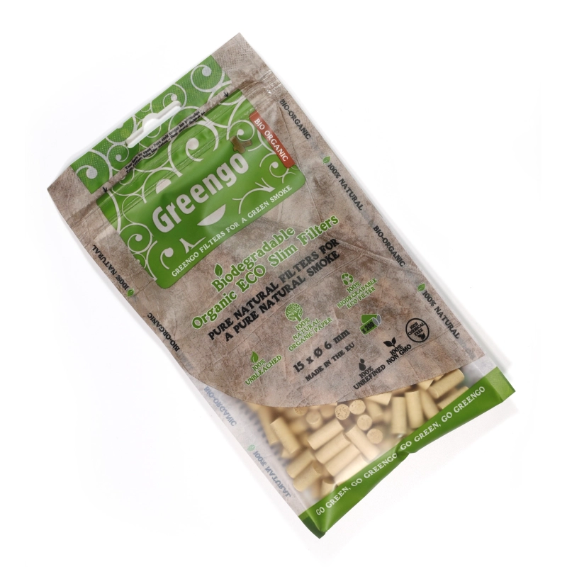 Filtrid - Greengo Bio Organic Slim 6mm x 15mm filters x 200