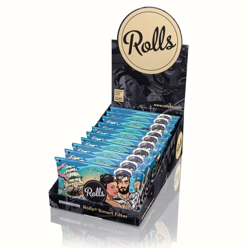 Filtterit ja hylsyt - Rolls - Cigarette Filters - 10x 50 Pack