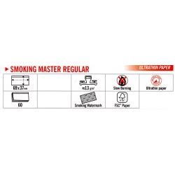 Sigaretipaber - Smoking Master Regular paper x 50