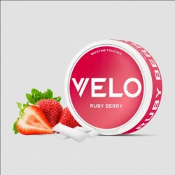 Nicotine pouches | Velo Ruby Berry 7.9mg