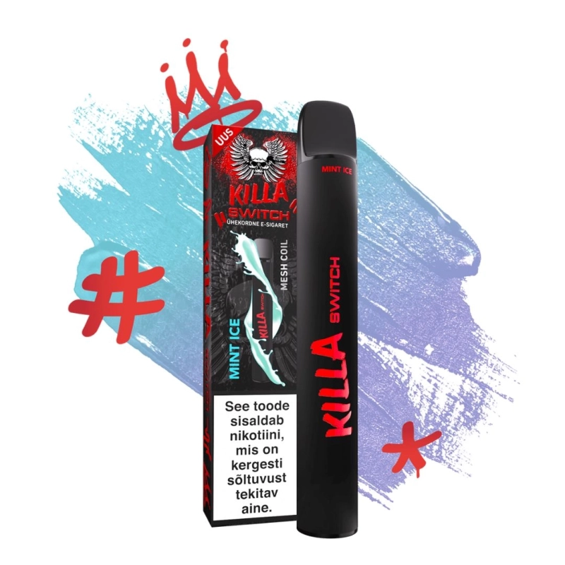 e-Cigarettes | Killa Switch e-cigarette Mint Ice 20mg