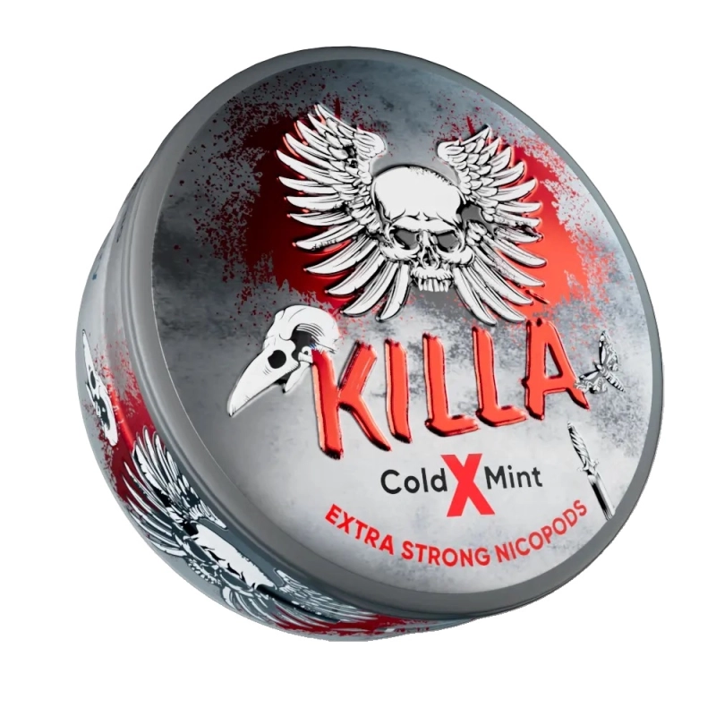 Nicotine pouches | Killa Nicotine Pouches Cold Mint 10g