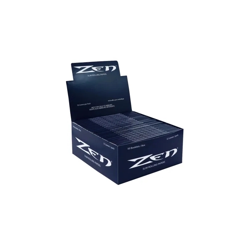 Zen Rolling papers | Zen Blue Paper King Size Slim - Box/50