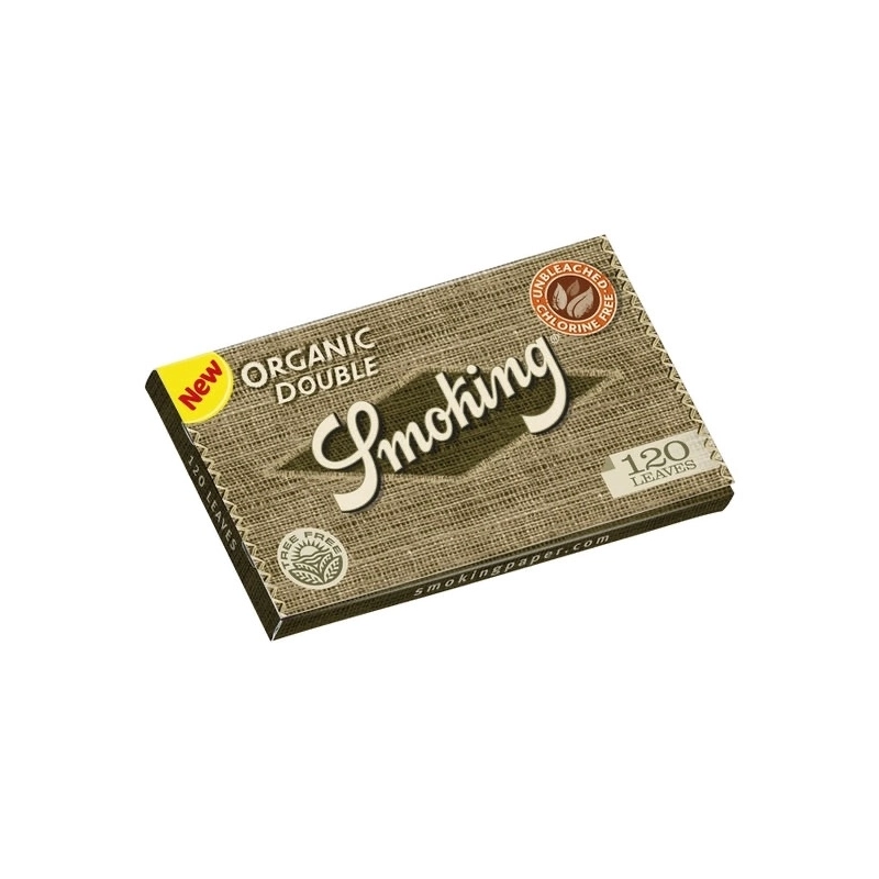 Smoking Rolling papers | Smoking Organic Double Window paper x 25