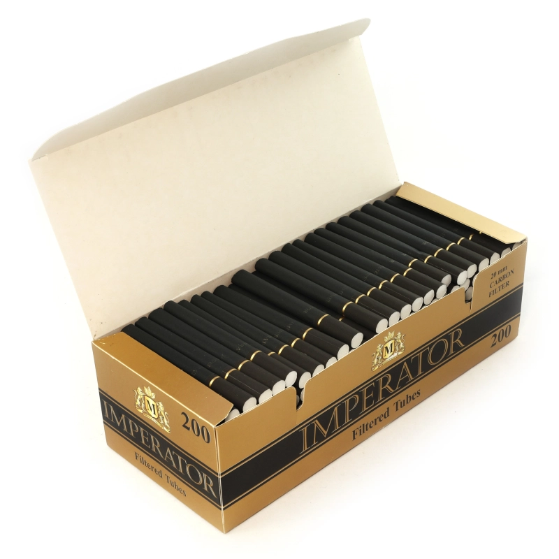 RYO Tubes | Imperator Black Carbon Filtered tubes x 200 RYO Tubes | Imperator Black Carbon Filtered tubes x 200