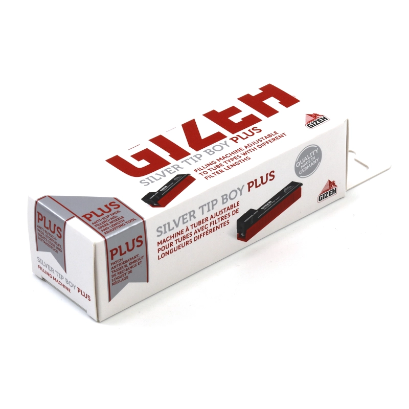 Gizeh filling machine silver tip boy plus