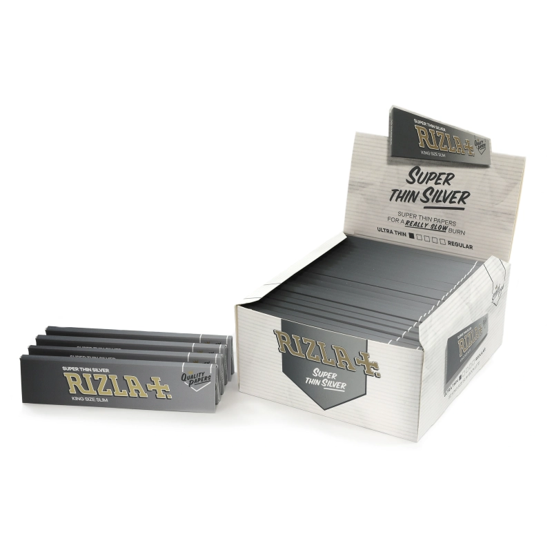 Rizla Silver King Size Slim Cigarette Paper x 50